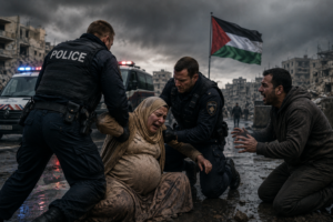 Dutch Police Assaulted Palestinian Woman in Her Ninth Month of Pregnancy